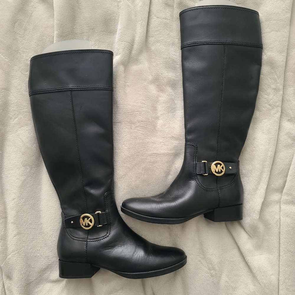 Michael Kors leather boots